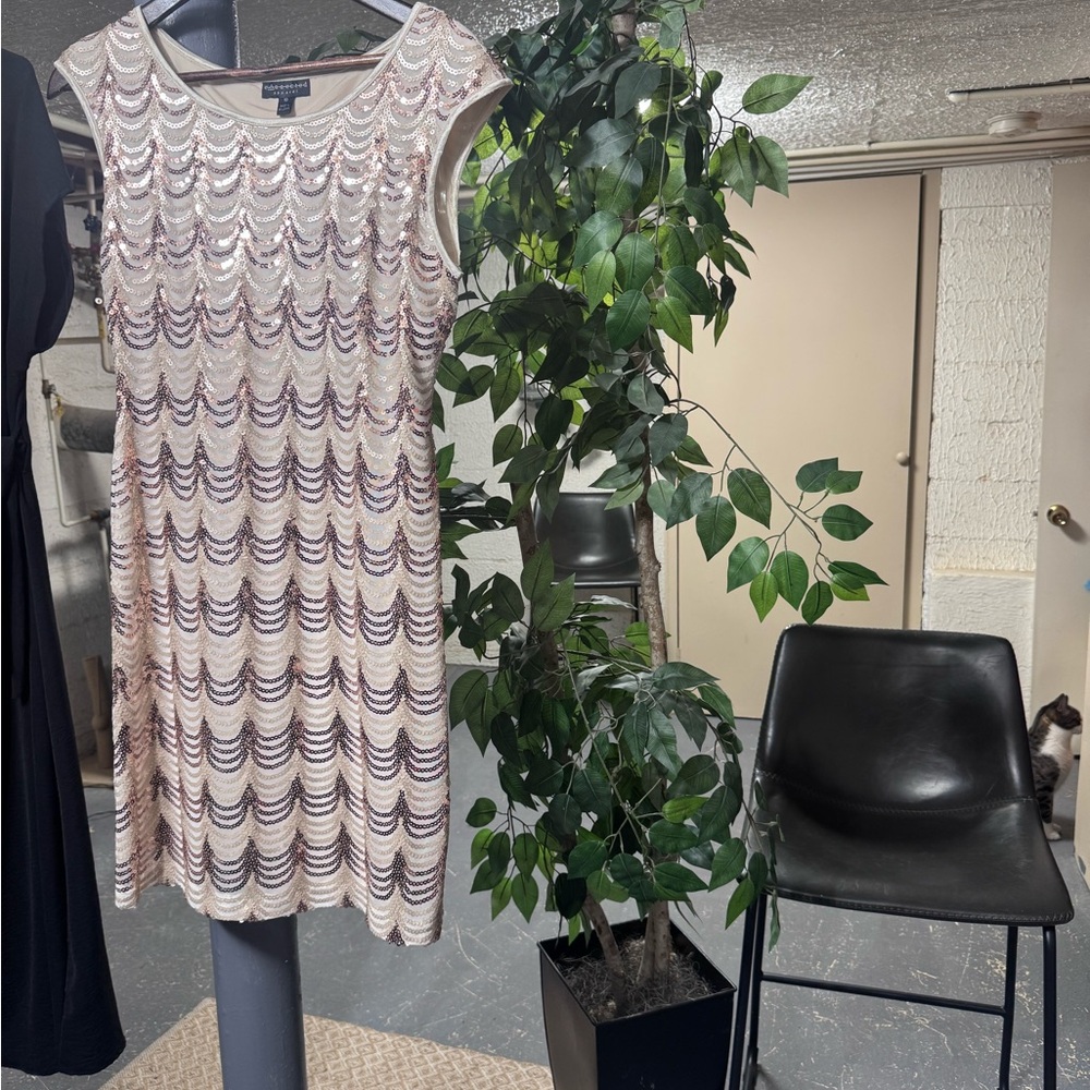 Sequin Sleeveless Dress